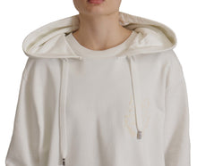 Load image into Gallery viewer, Dolce &amp; Gabbana Chic White Hooded Pullover Sweater
