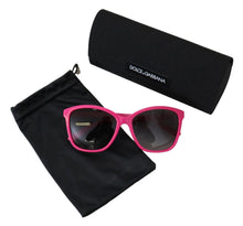 Load image into Gallery viewer, Dolce &amp; Gabbana Elegant Pink Round Sunglasses for Women
