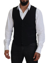 Load image into Gallery viewer, Dolce &amp; Gabbana Elegant Black Formal Dress Vest
