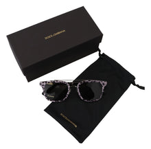 Load image into Gallery viewer, Dolce &amp; Gabbana Chic Purple Lens Metal Frame Sunglasses
