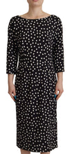 Load image into Gallery viewer, Dolce &amp; Gabbana Polka Dot Sheath Midi Elegance
