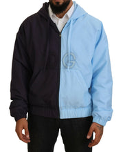 Load image into Gallery viewer, Dolce &amp; Gabbana Elegant Hooded Blue Jacket - Full Zipper Closure
