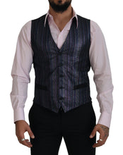 Load image into Gallery viewer, Dolce &amp; Gabbana Multicolor Formal Dress Vest Luxury Blend
