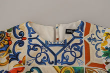 Load image into Gallery viewer, Dolce &amp; Gabbana Chic Majolica Mini Jacquard Dress
