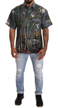 Load image into Gallery viewer, Dolce &amp; Gabbana Tropical Elegance Linen Silk Men&#39;s Shirt
