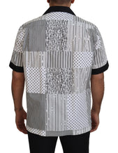 Load image into Gallery viewer, Dolce &amp; Gabbana Elegant Black &amp; White Cotton Shirt
