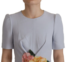 Load image into Gallery viewer, Dolce &amp; Gabbana Elegant Light Blue A-line Dress
