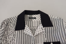 Load image into Gallery viewer, Dolce &amp; Gabbana Elegant Black &amp; White Cotton Shirt
