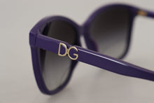 Load image into Gallery viewer, Dolce &amp; Gabbana Elegant Violet Round Sunglasses for Women
