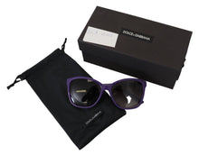 Load image into Gallery viewer, Dolce &amp; Gabbana Elegant Violet Round Sunglasses for Women
