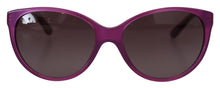 Load image into Gallery viewer, Dolce &amp; Gabbana Chic Purple Acetate Round Sunglasses
