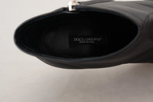 Load image into Gallery viewer, Dolce &amp; Gabbana Elegant Black Quilted Leather Booties
