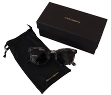 Load image into Gallery viewer, Dolce &amp; Gabbana Elegant Black Havana Sunglasses
