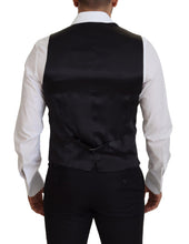 Load image into Gallery viewer, Dolce &amp; Gabbana Elegant Black Single-Breasted Dress Vest
