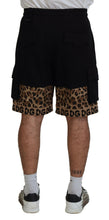 Load image into Gallery viewer, Dolce &amp; Gabbana Chic Leopard Print Casual Shorts
