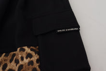 Load image into Gallery viewer, Dolce &amp; Gabbana Chic Leopard Print Casual Shorts
