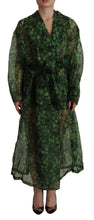 Load image into Gallery viewer, Dolce &amp; Gabbana Enchanting Sheer Silk Organza Trench Coat
