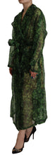 Load image into Gallery viewer, Dolce &amp; Gabbana Enchanting Sheer Silk Organza Trench Coat
