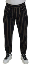 Load image into Gallery viewer, Dolce &amp; Gabbana Elegant Striped Chino Tapered Pants
