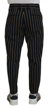 Load image into Gallery viewer, Dolce &amp; Gabbana Elegant Striped Chino Tapered Pants
