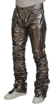 Load image into Gallery viewer, Dolce &amp; Gabbana Metallic Silver Casual Pants
