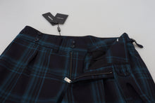 Load image into Gallery viewer, Dolce &amp; Gabbana Elegant Plaid Wool Dress Pants
