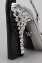 Load image into Gallery viewer, Dolce &amp; Gabbana Elegant Crystals Embellished Leather Pumps
