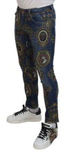 Load image into Gallery viewer, Dolce &amp; Gabbana Elegant Slim-Fit Blue Denim Jeans
