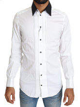 Load image into Gallery viewer, Dolce &amp; Gabbana Elegant White Slim Fit Dress Shirt
