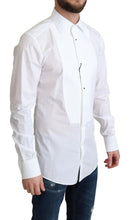 Load image into Gallery viewer, Dolce &amp; Gabbana Elegant White Cotton Bib Dress Shirt
