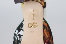 Load image into Gallery viewer, Dolce &amp; Gabbana Multicolor Flat Luxury Sandals
