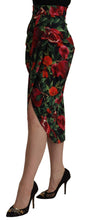 Load image into Gallery viewer, Dolce &amp; Gabbana Chic Midi Wrap Skirt with Fruit Motif
