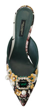 Load image into Gallery viewer, Dolce &amp; Gabbana Multicolor Flat Luxury Sandals
