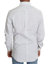 Load image into Gallery viewer, Dolce &amp; Gabbana Elegant Slim Fit Polka Dot Dress Shirt
