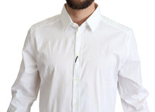 Load image into Gallery viewer, Dolce &amp; Gabbana Elegant White Cotton Stretch Dress Shirt
