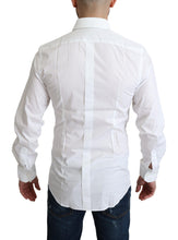Load image into Gallery viewer, Dolce &amp; Gabbana Elegant White Cotton Dress Shirt
