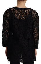 Load image into Gallery viewer, Dolce &amp; Gabbana Elegant Black Long Sleeve Blouse Top
