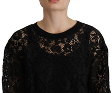 Load image into Gallery viewer, Dolce &amp; Gabbana Elegant Black Long Sleeve Blouse Top
