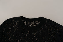 Load image into Gallery viewer, Dolce &amp; Gabbana Elegant Black Long Sleeve Blouse Top
