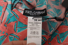 Load image into Gallery viewer, Dolce &amp; Gabbana Chic Pink Sailboat Print Cotton Top
