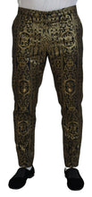 Load image into Gallery viewer, Dolce &amp; Gabbana Elegant Jacquard Evening Pants
