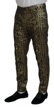 Load image into Gallery viewer, Dolce &amp; Gabbana Elegant Jacquard Evening Pants
