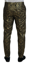 Load image into Gallery viewer, Dolce &amp; Gabbana Elegant Jacquard Evening Pants
