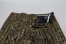 Load image into Gallery viewer, Dolce &amp; Gabbana Elegant Jacquard Evening Pants
