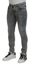 Load image into Gallery viewer, Dolce &amp; Gabbana Grey Washed Cotton Slim Fit Men Denim Jeans
