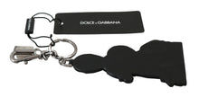 Load image into Gallery viewer, Dolce &amp; Gabbana Elegant Trio-Tone Leather Keychain
