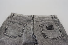 Load image into Gallery viewer, Dolce &amp; Gabbana Grey Washed Cotton Slim Fit Men Denim Jeans
