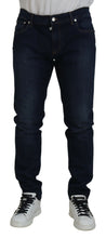 Load image into Gallery viewer, Dolce &amp; Gabbana Dark Blue Cotton Stretch Skinny Denim Jeans
