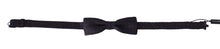 Load image into Gallery viewer, Dolce &amp; Gabbana Stunning Gray Patterned Silk Bow Tie
