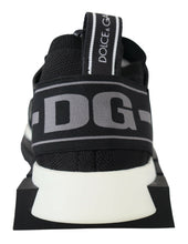 Load image into Gallery viewer, Dolce &amp; Gabbana Black Mesh Sorrento Trekking Sneakers Shoes
